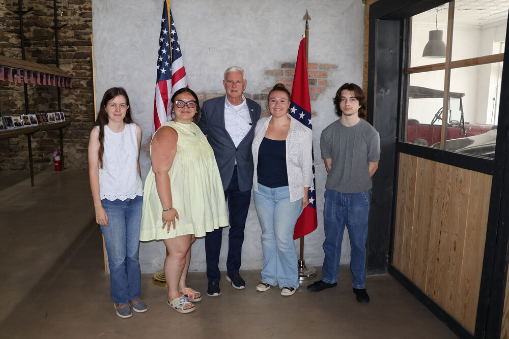 Congressman Womack with Huntsville Youth Council