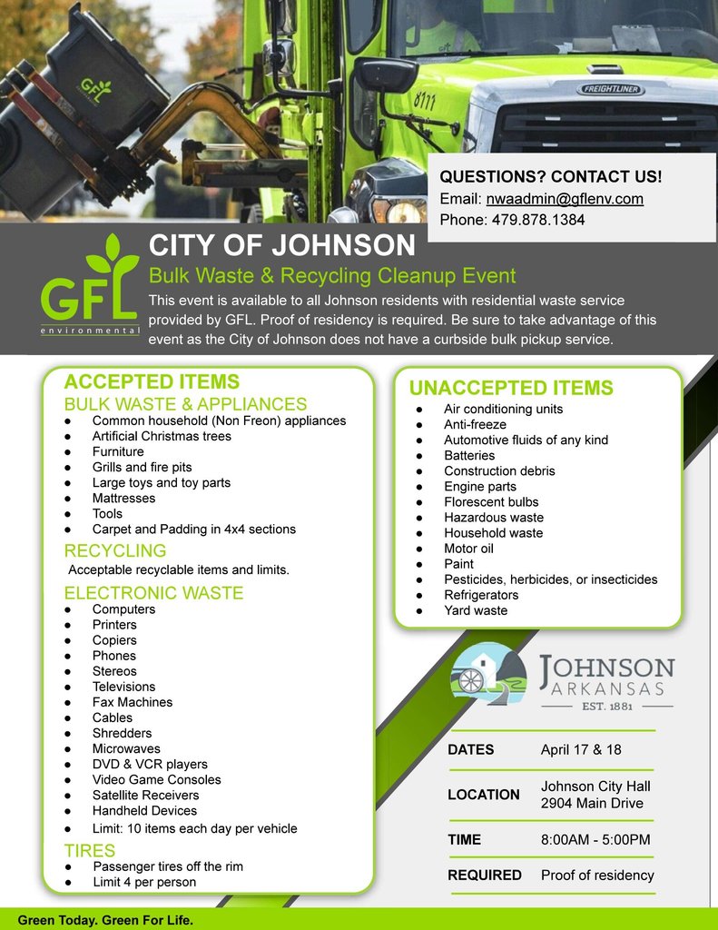 Spring Clean Up Flyer