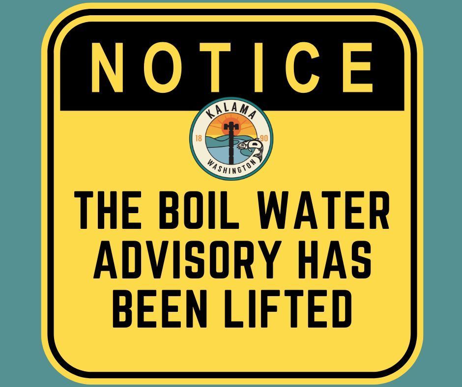Notice: The boil water advisory has been lifted