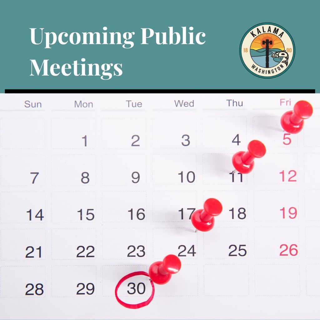 Upcoming Public Meetings