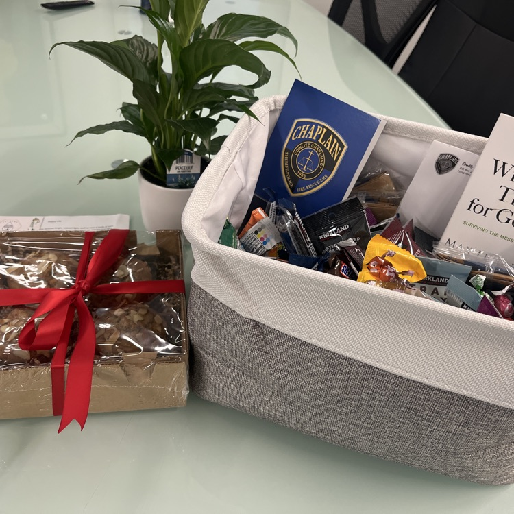 gift basket of goodies