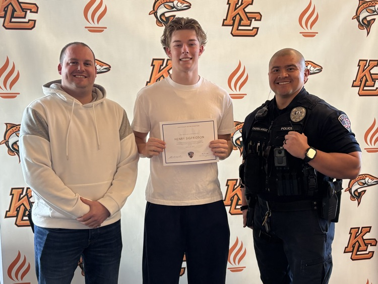 Kalama Student athletes being recognized for their dedication to excellence in the classroom and in competition