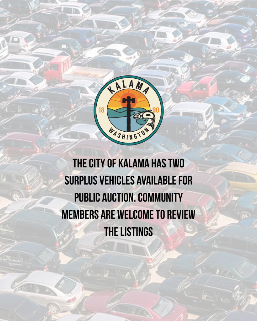 City of Kalama Surplus Vehicles