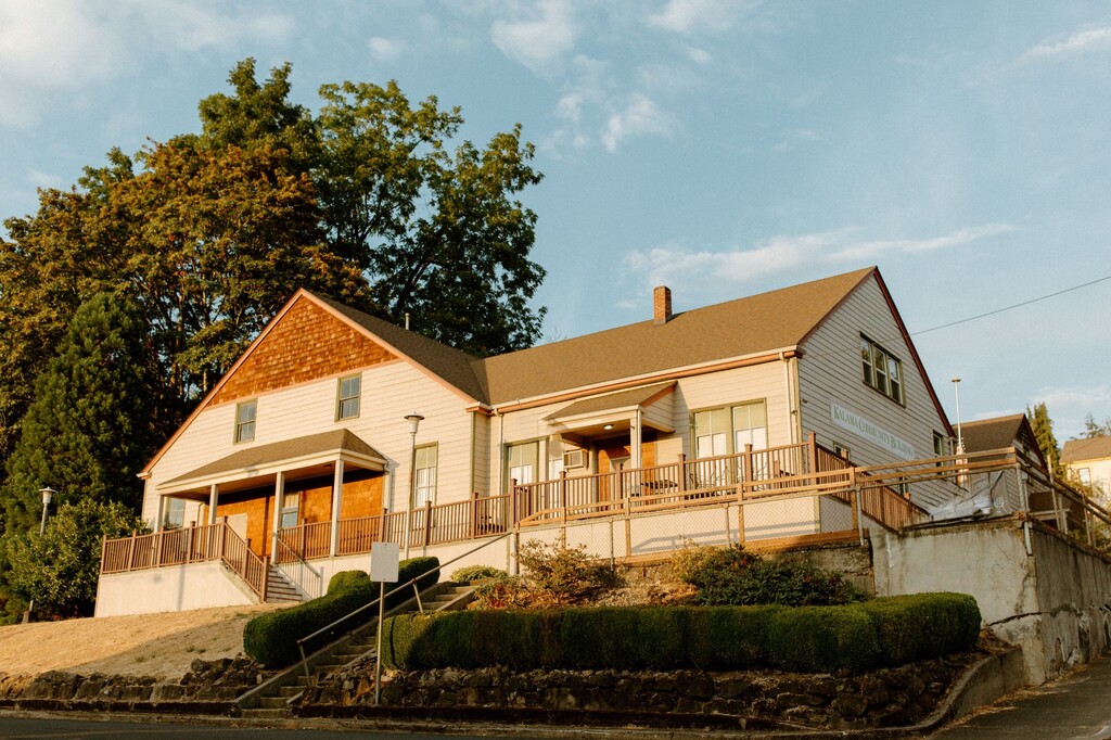 Kalama Community Building, west side