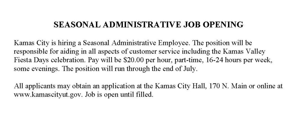 Job Opening