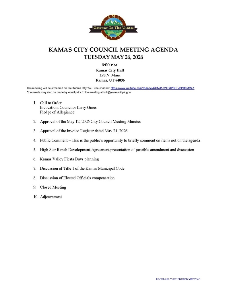 Agenda