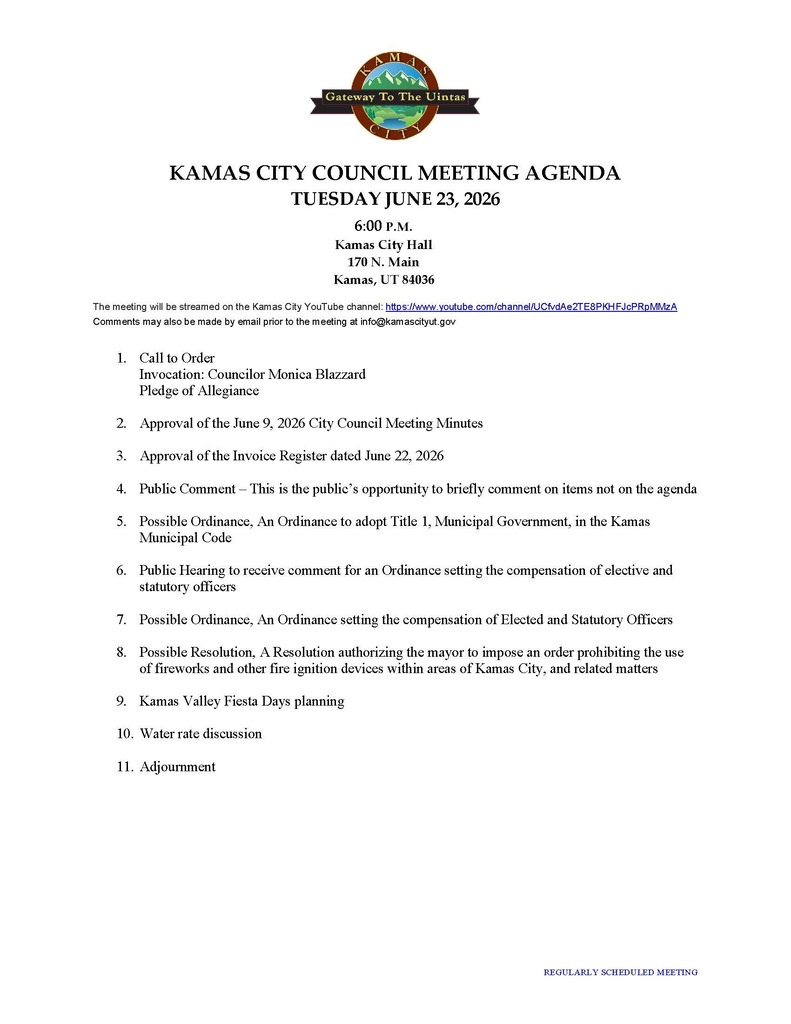 Agenda