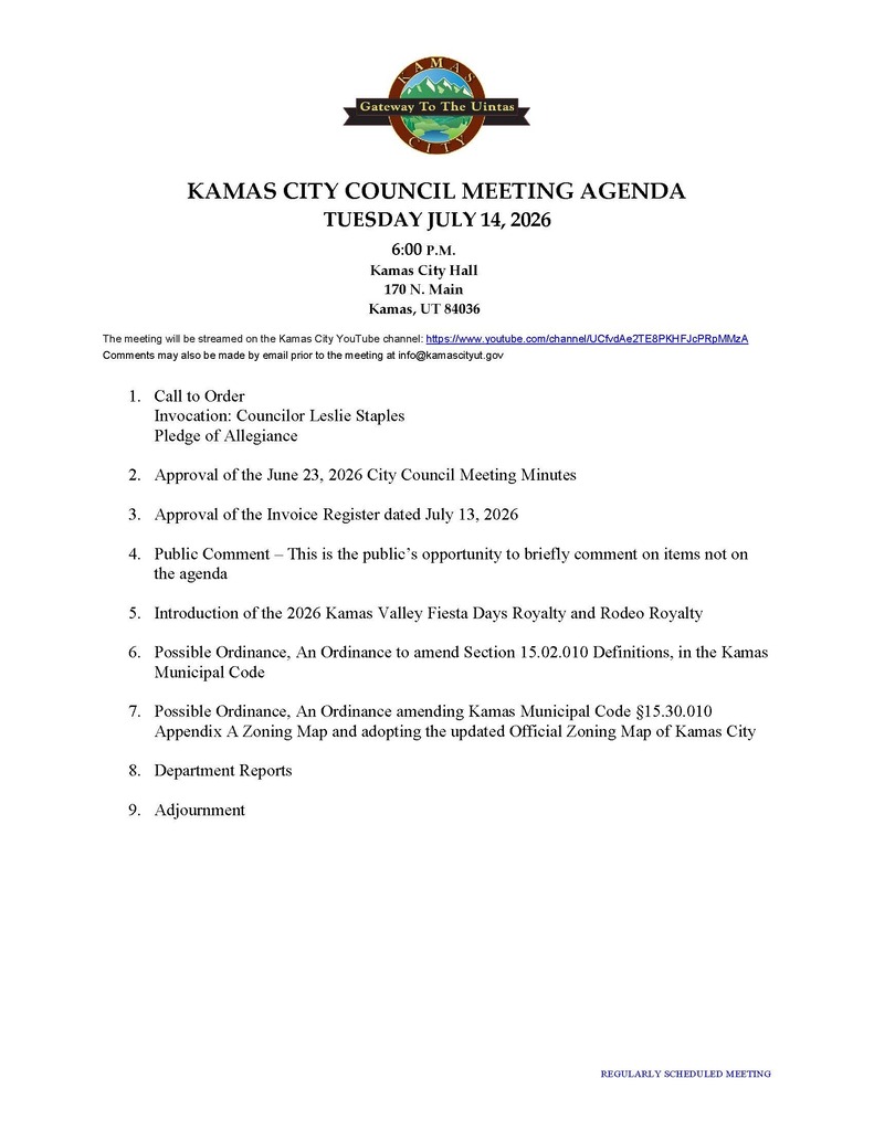 Agenda