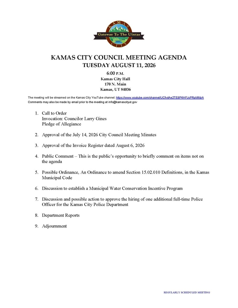 Agenda