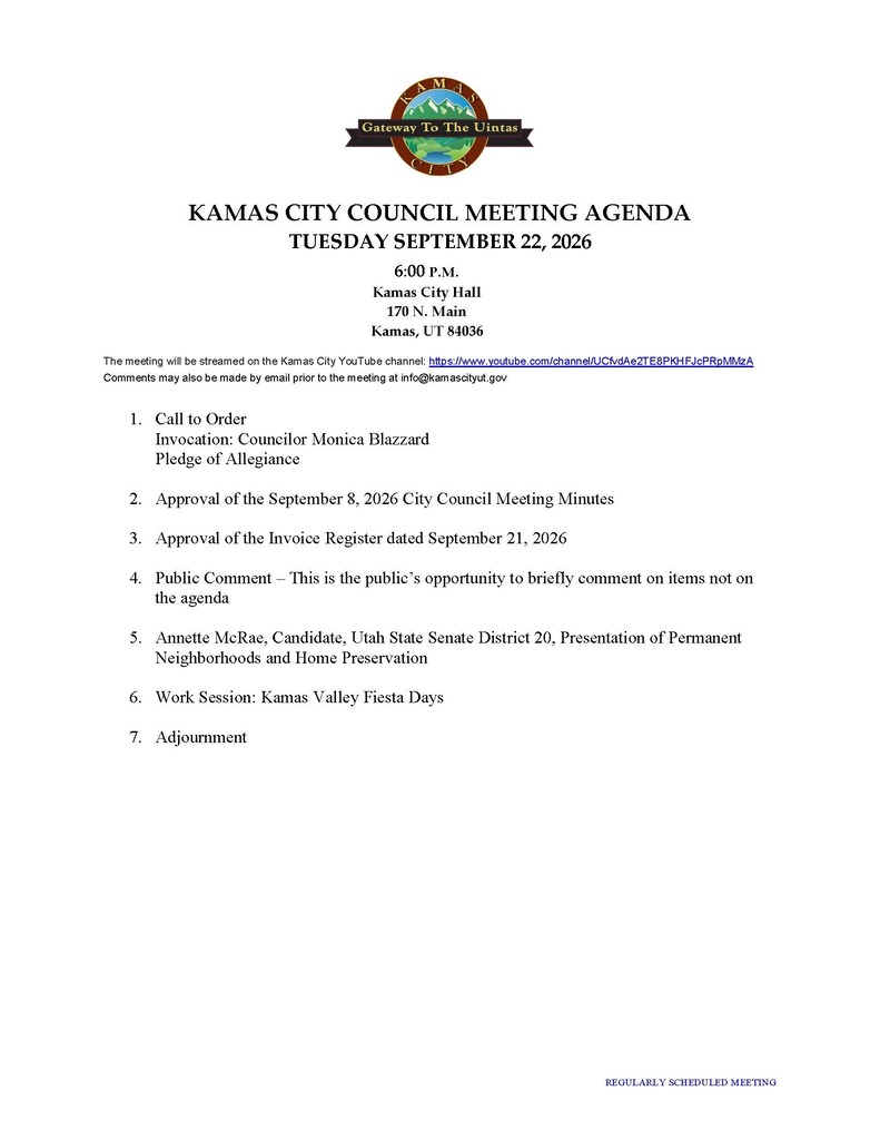agenda