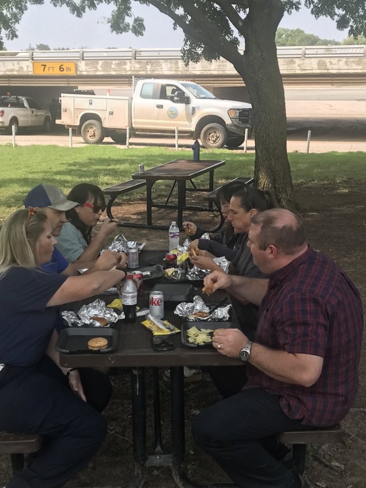 employees enjoying JDs