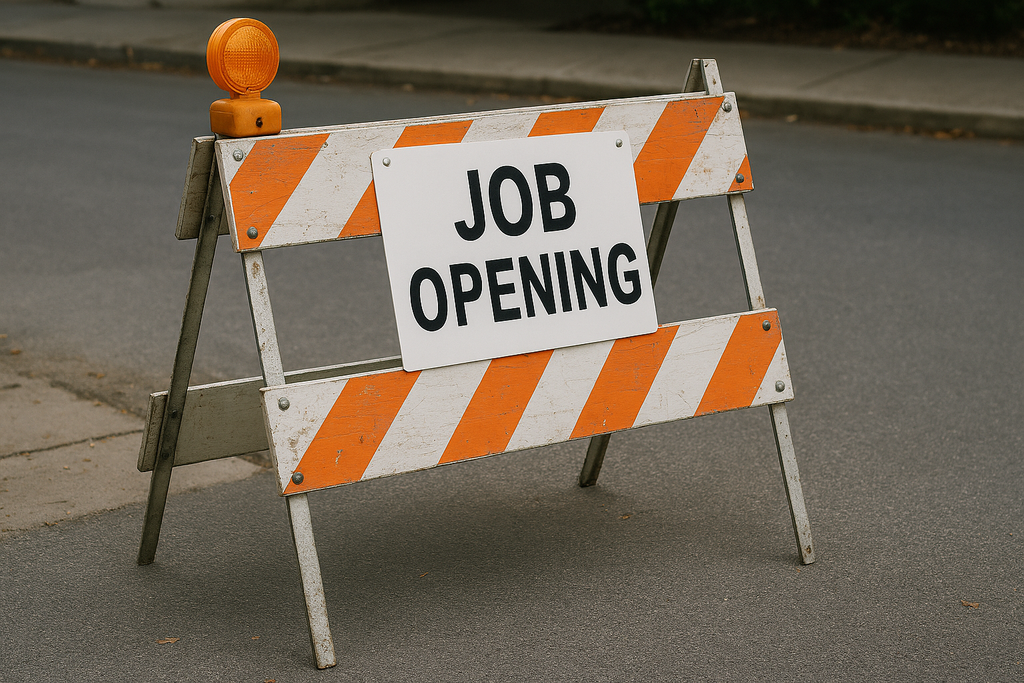 Job Opening Barricade