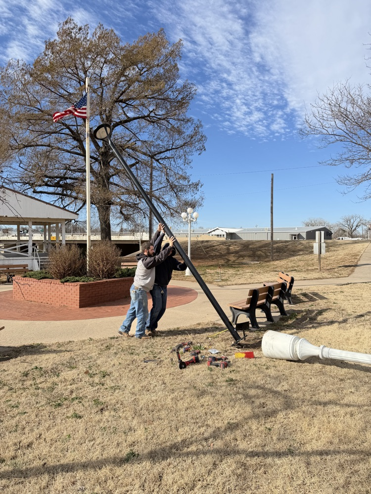 Legacy Lights Installation