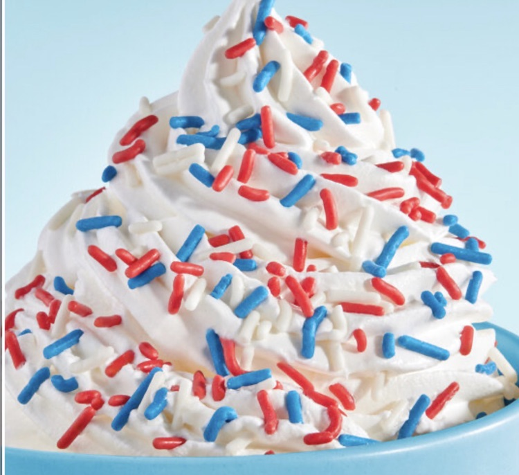 ice cream with sprinkles 