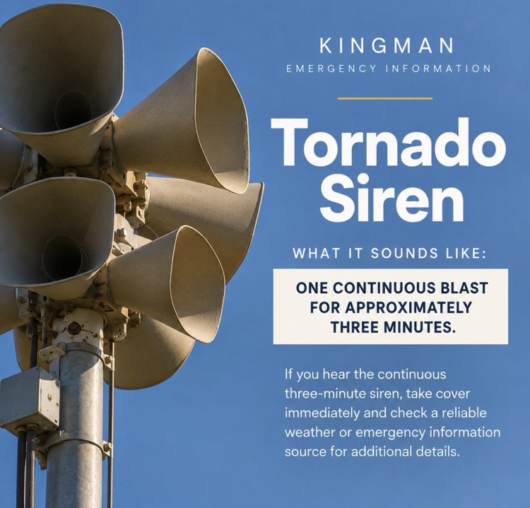 tornado siren warning information