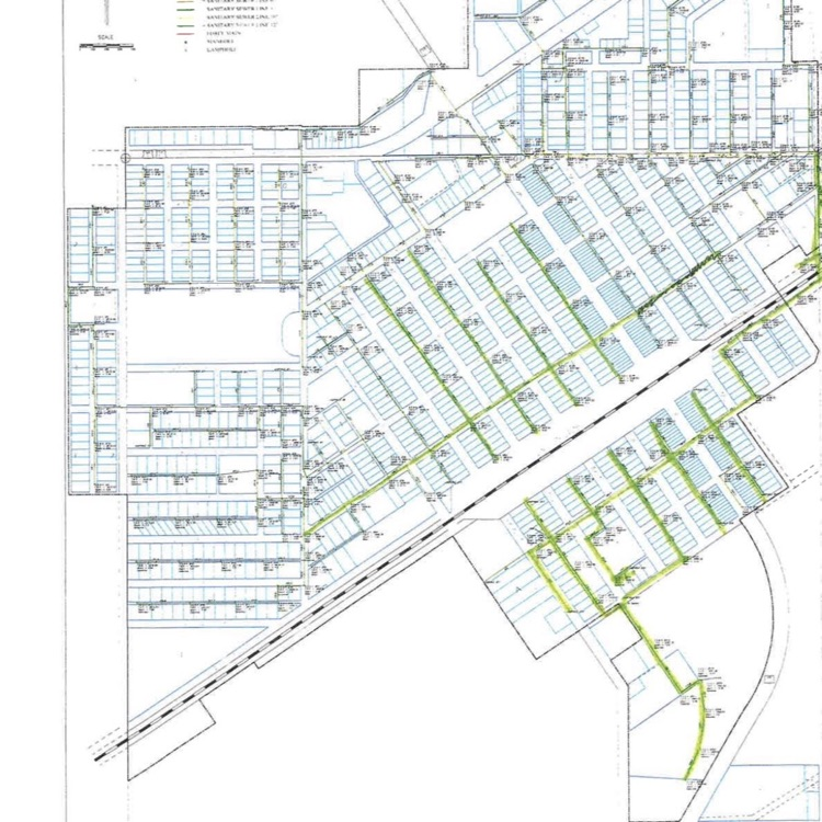 sewer cleaning map