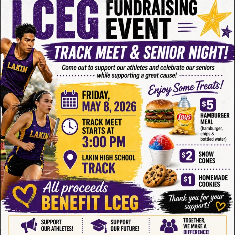 LCEG Fundraiser Flyer