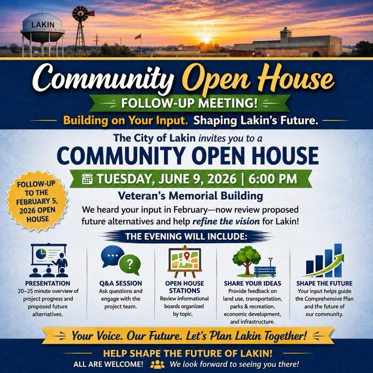 community open house flyer. call 6200-355-6252 for more information