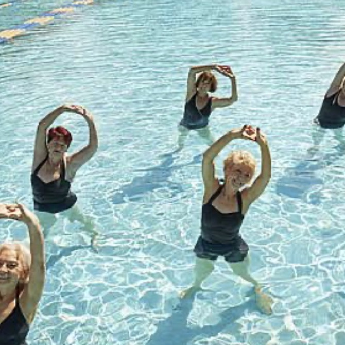 No water aerobics tonight.