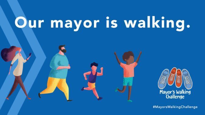 Mayors walk photo