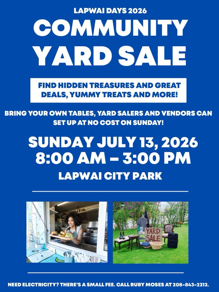 yard sale poster
