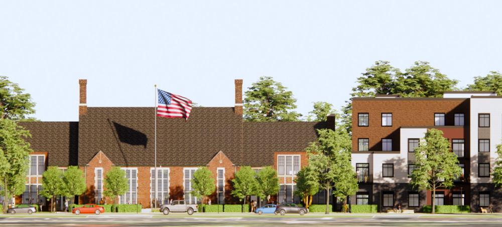 Surnow Site Plan Rendering