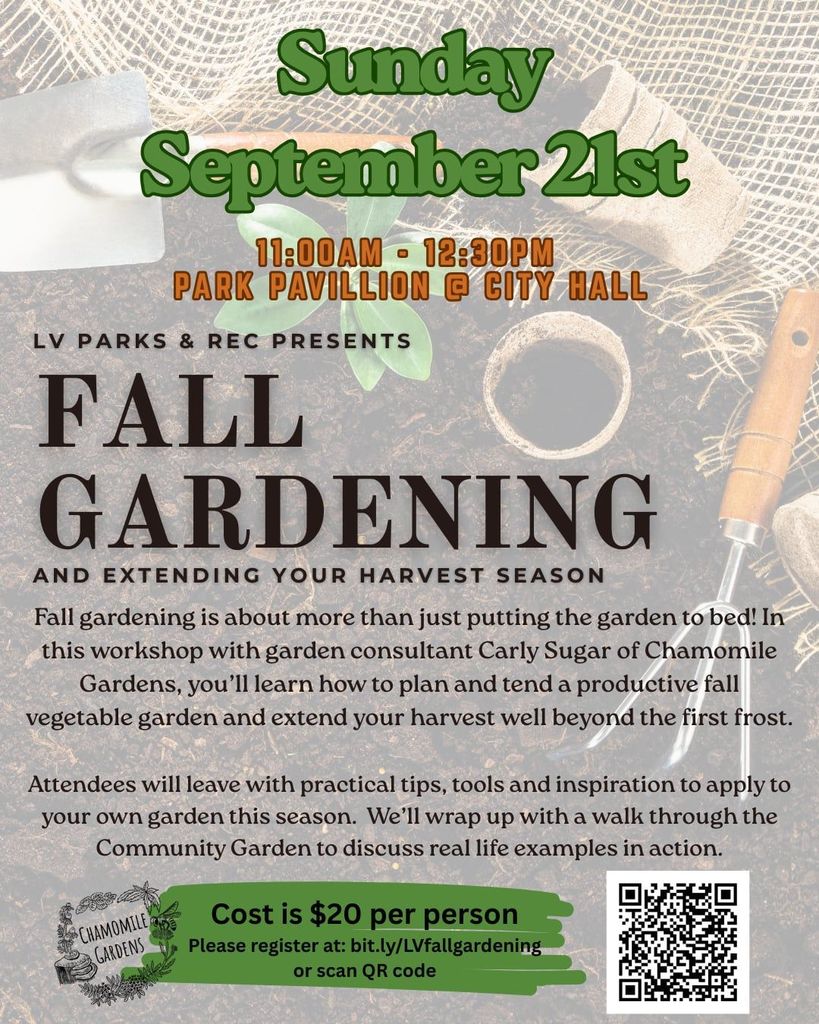 P&R Fall Gardening Class