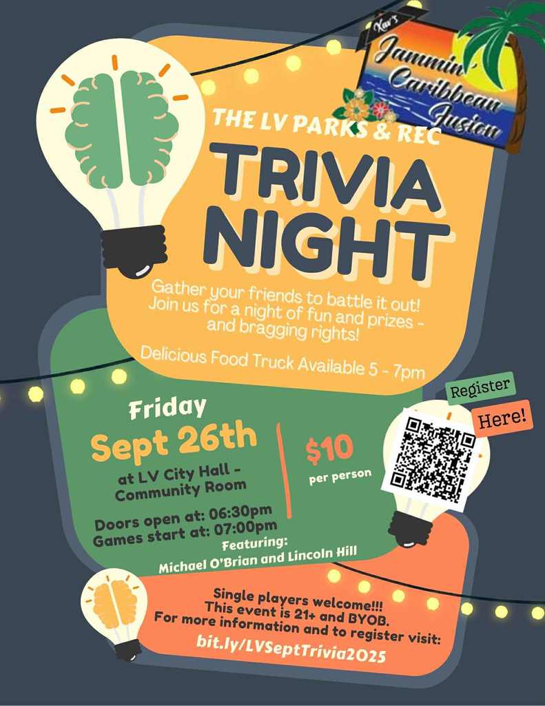 9/26 Trivia Night Flyer