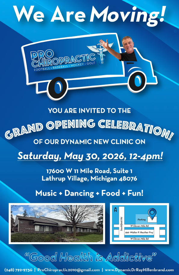 Pro Chiropractic Grand Opening Flyer