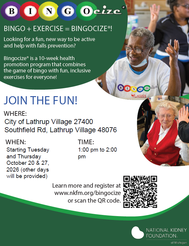 Bingocize Flyer