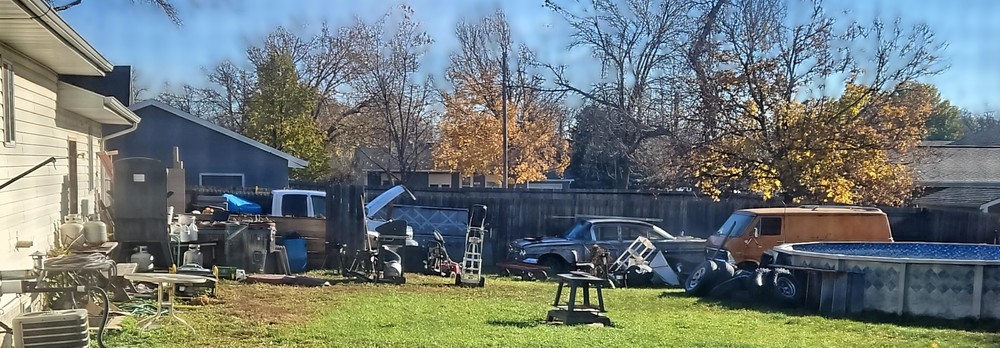 Code Violations in Backyard