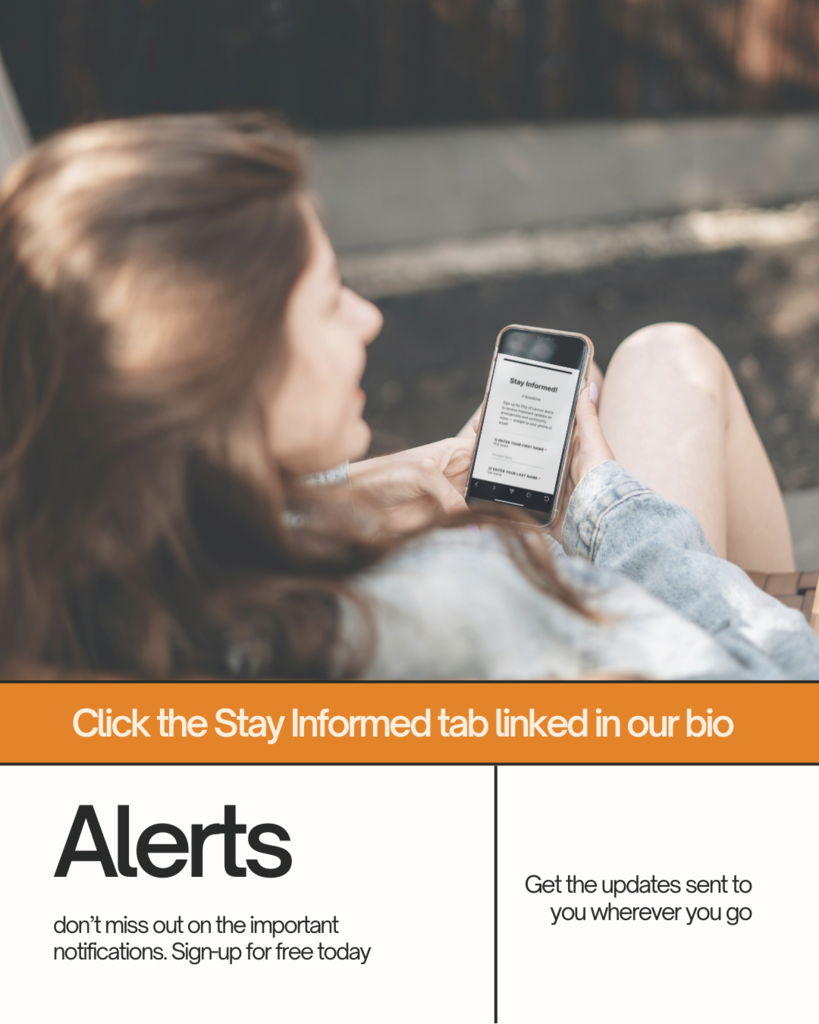 Sign-Up for Alerts