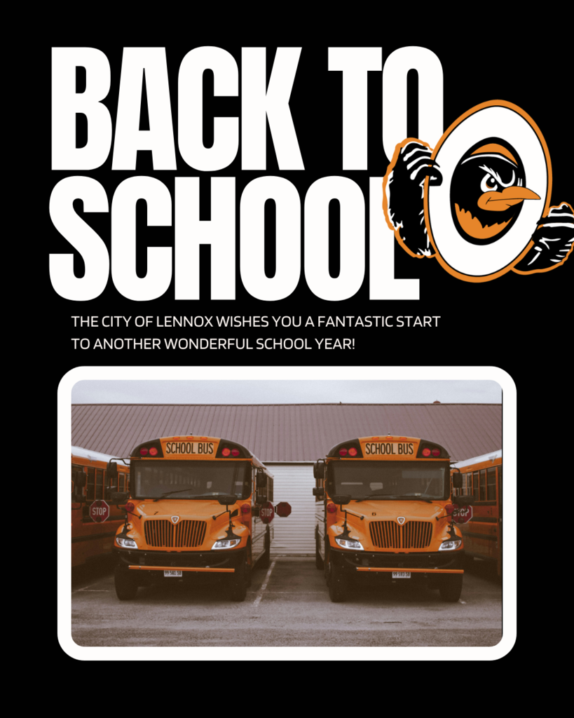 Lennox Orioles - May your days be filled with curiosity, confidence, and new friendships. Embrace every challenge as a chance to grow, and remember—every step you take is part of your journey to success. You've got this!  And a reminder to allow for some extra time in the mornings with the increase of bike, bus and foot traffic. We want everyone to get to where they are going safely!!