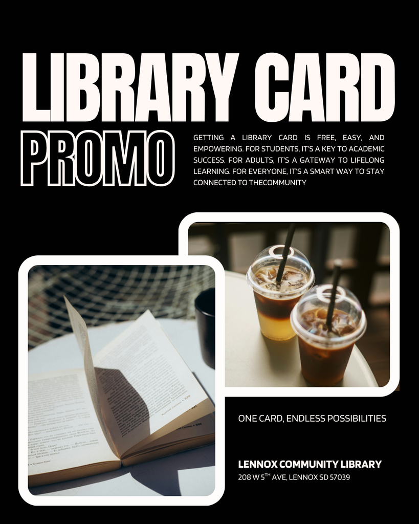 Getting a library card is free, easy, and empowering. For students, it’s a key to academic success. For adults, it’s a gateway to lifelong learning. For everyone, it’s a smart way to stay connected to your community