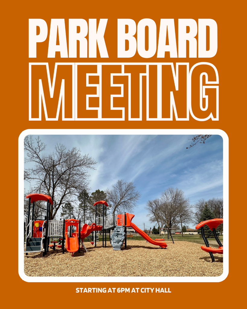 This meeting comes just once each month and it's time for the Park Board to come together again. Feel free to join them live online or in-person on Wednesday the 17th at 6:00pm