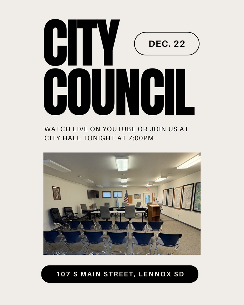 The last City Council Meeting of 2025 is coming up on Dec. 22 - Join us in person at city hall or watch live online