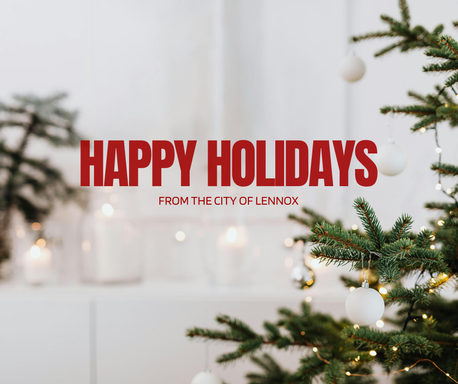 From all of us to all of you: Happy Holidays