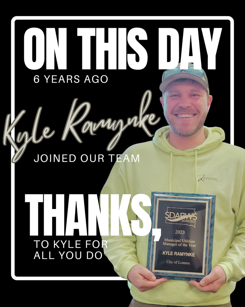 Thanks for all you do Kyle Ramynke!! On this day 6 years ago, Kyle joined our team