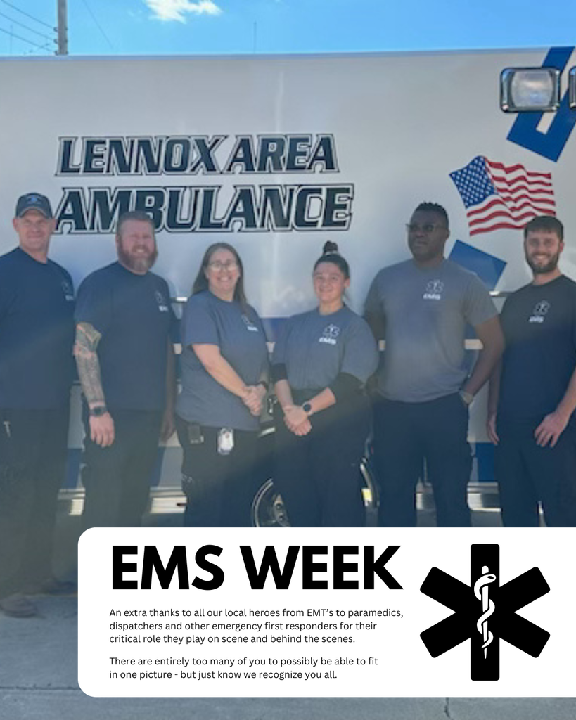 EMS Week - thank you to all the local heroes