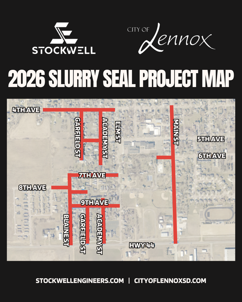Project Map 2026 Slurry Seal