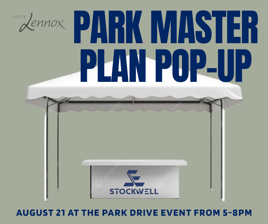 Park Master Plan Pop-Up