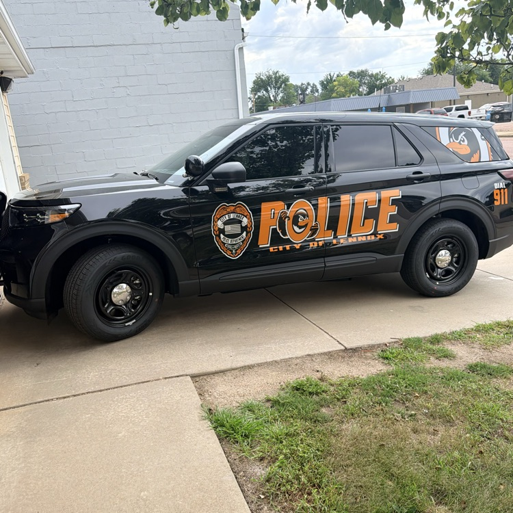 Lennox police vehicle