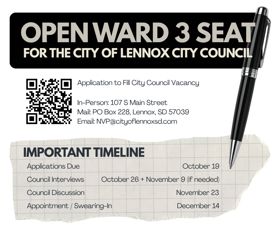 Open City Council Seat