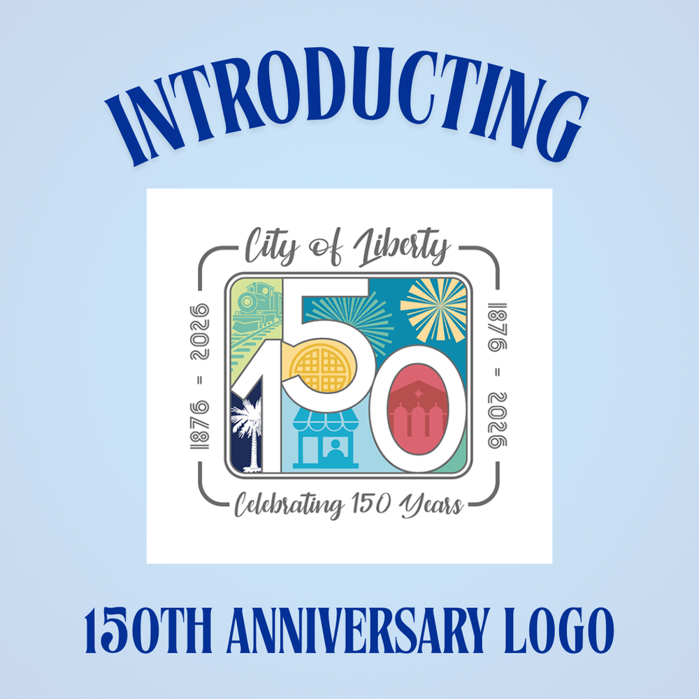Liberty's 150th anniversary logo