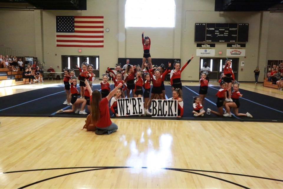 Liberty Recreation All-Star Cheerleading Team