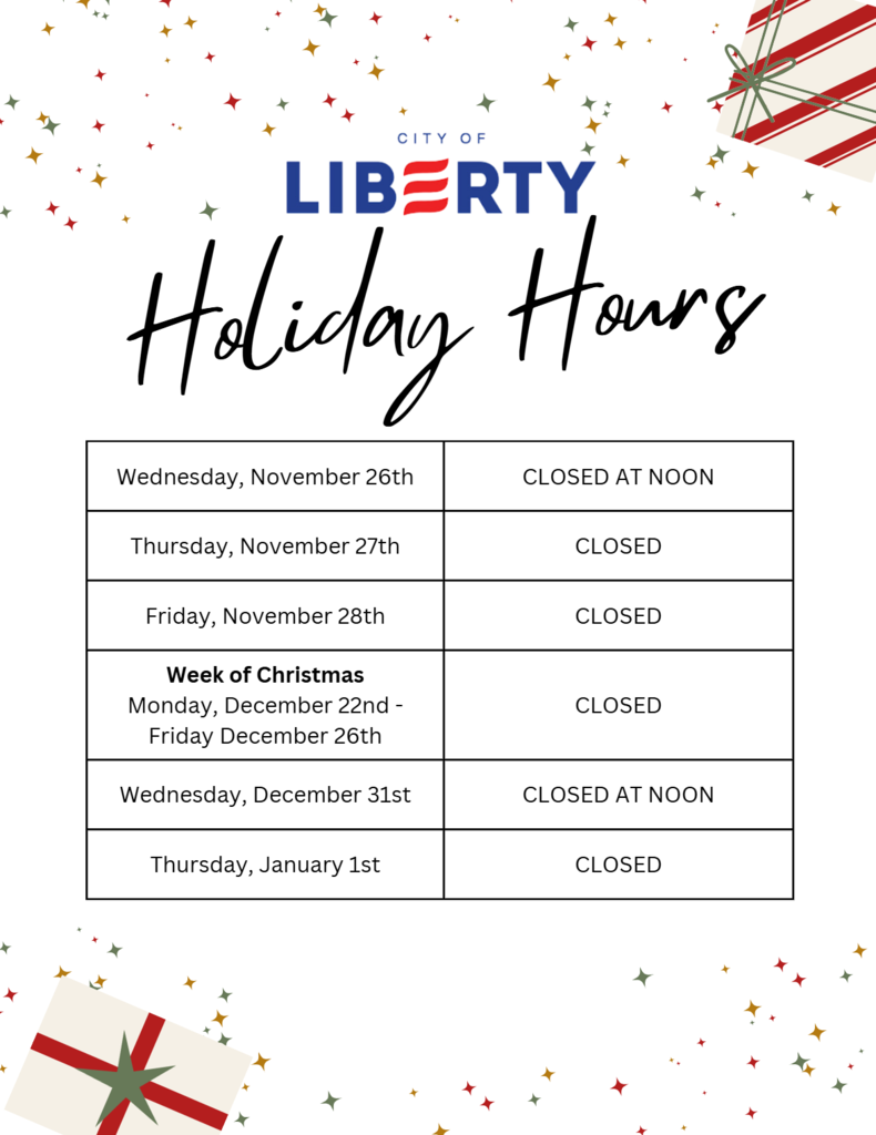 Holiday Hours 2025