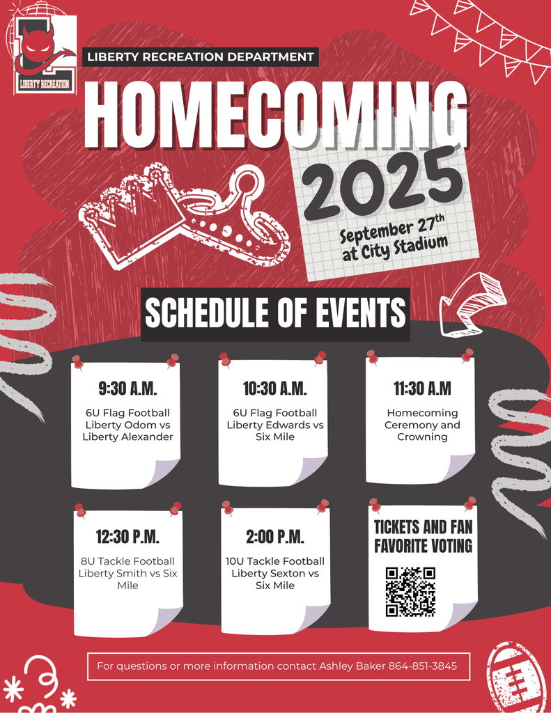Liberty Rec Homecoming 2025