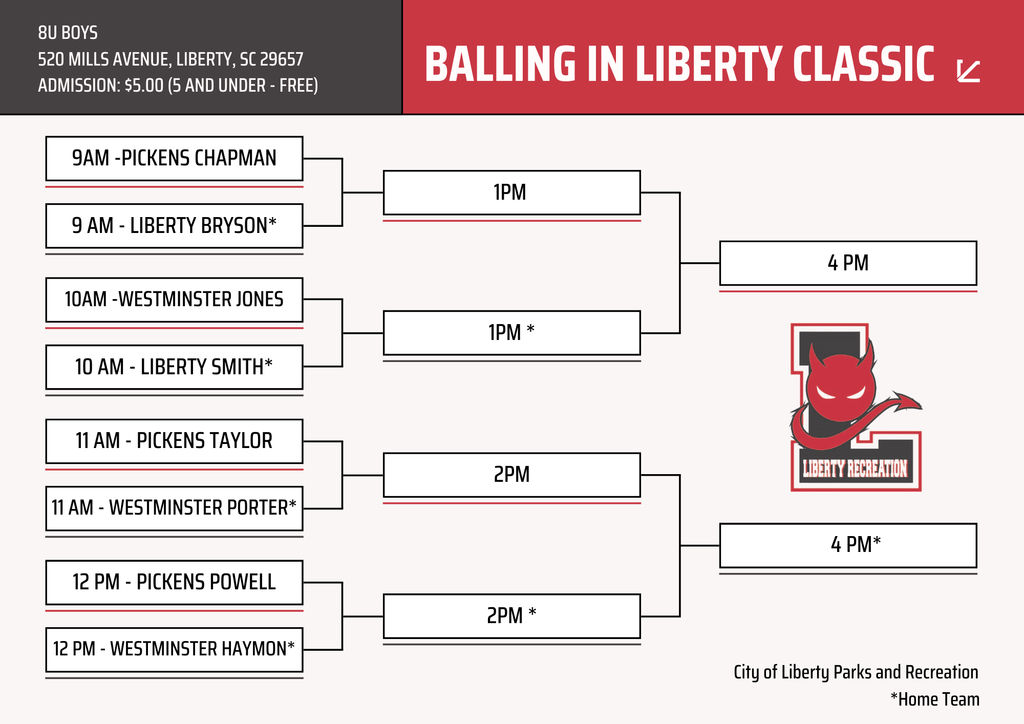 Balling in Liberty Classic - 8U Bracket