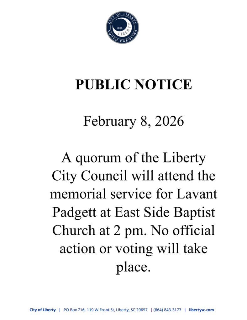 public notice for a quorum 