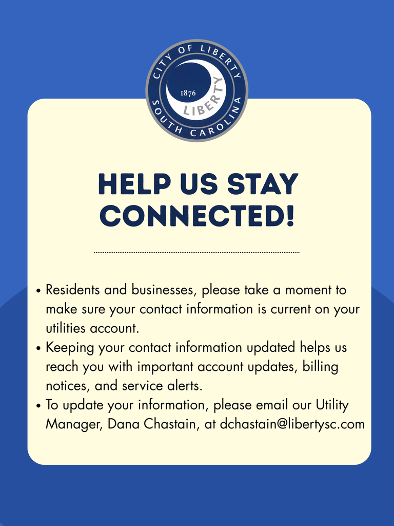 Account information reminder flyer